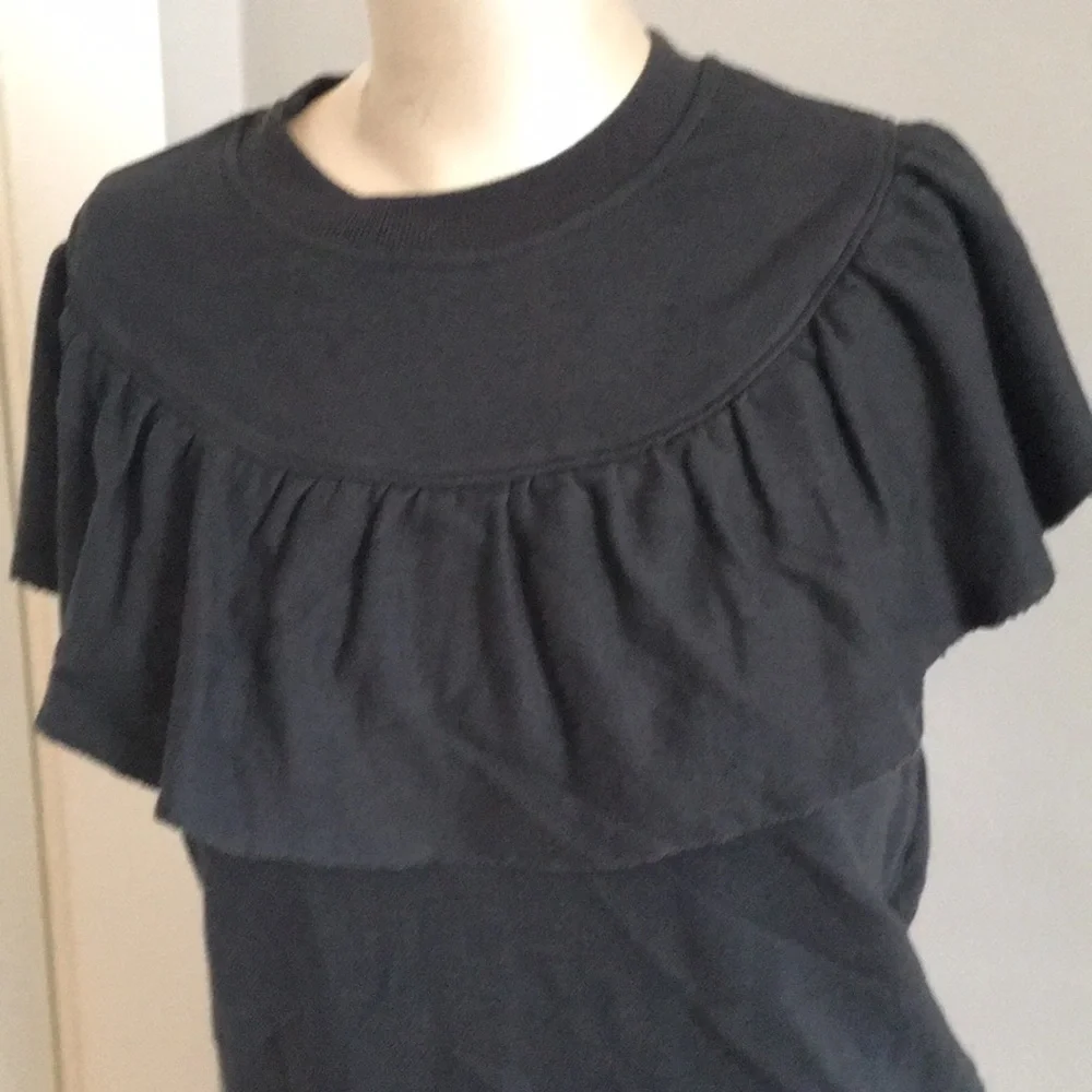 David Lerner studio‎ collection ruffled sleeveless